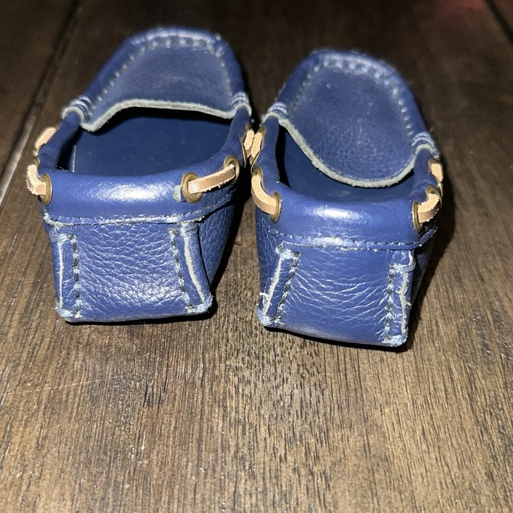 Janie and Jack toddler driver shoes, color‎ Blue